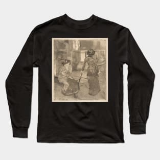 Mary Cassatt at the Louvre: The Etruscan Gallery Long Sleeve T-Shirt